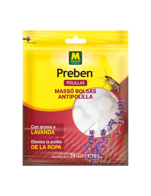 Bolsa anti polillas preben 231636 massó