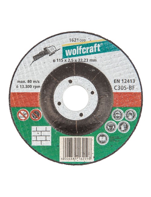 Disco corte para piedra ø115 x 2,5 x 22,23 mm