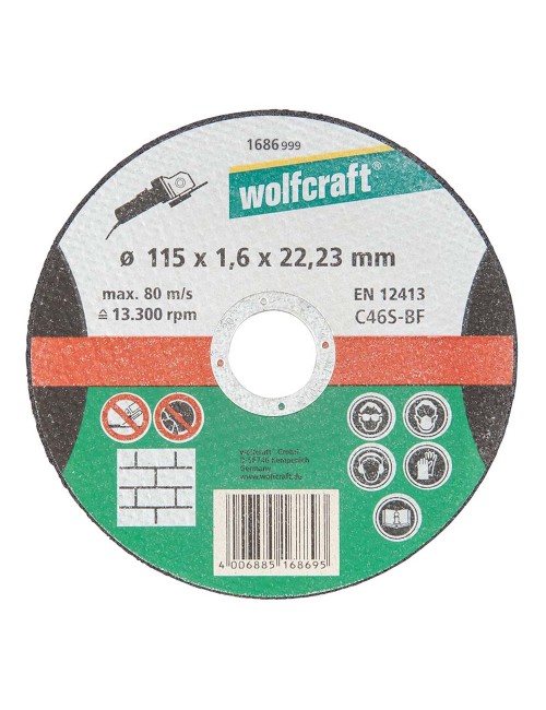 Disco corte de precisión para piedra ø115 x 1,6 x 22,23 mm