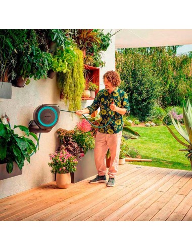 Portamangueras automatico rollup ø11 mm x 15 m