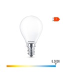 Bombilla esferica led e14 4,3 w 470 lm 6500 k luz fria ø4,5 x 8,2 cm