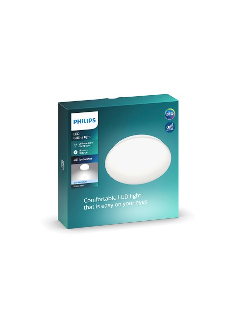 Plafón led circular moire 6 w 4000 k 640 lm ø22,5 x 6,8 cm