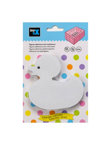 Figuras adhesivas anti-resbalones forma pato 5304-0 (blister 12 unid.) inofix