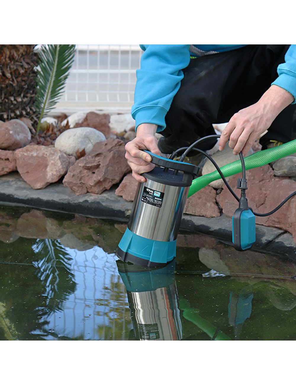 Bomba sumergible aguas limpias 500w