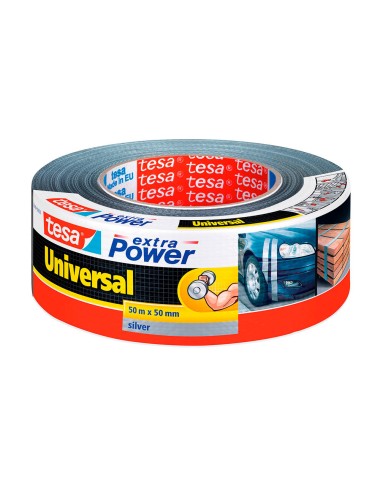 Cinta universal plata 50 mm x 50 m