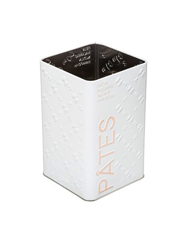 Caja metálica modelo scandi nature para pasta 500 g
