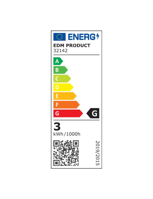 Aplique led ovalado 3 w 60 lm 4000 k luz dia ip54 12 x 12 x 6 cm