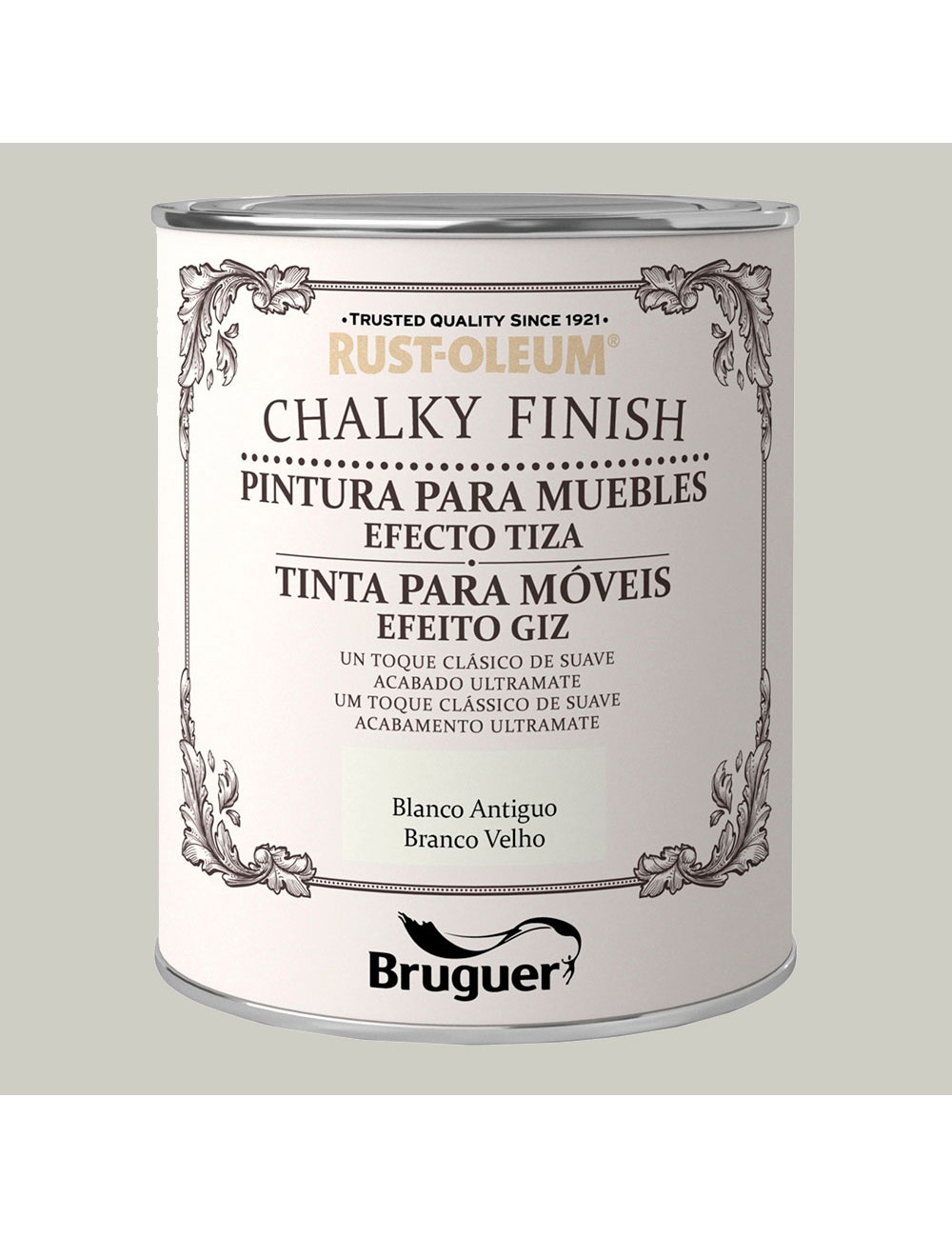 Rust-oleum chalky finish muebles blanco antiguo 750 ml