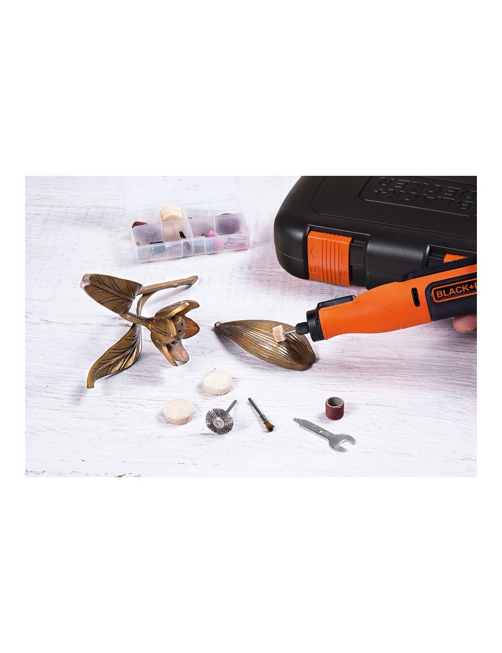 Multi-herramienta rotativa 7,2v bcrt8ik-xj black+decker