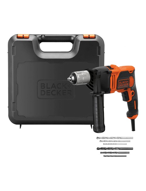 Taladro percutor 850w beh850k-qs black+decker