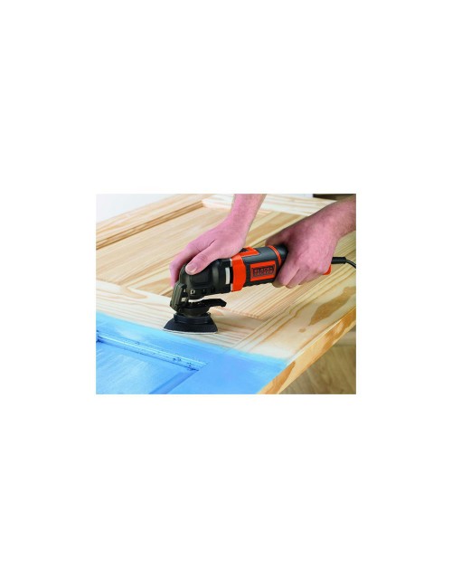 Multi-herramienta oscilante 300w mt300ka-qs black+decker