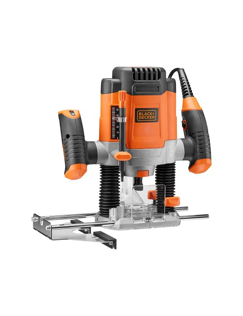 Fresadora electronica 1200w kw1200eka-qs black+decker