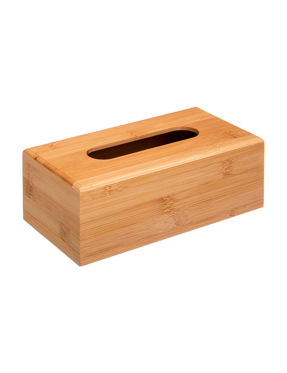 Caja de bambú para pañuelos 25 x 13 x 8,7 cm