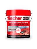 Impermeabilizante rojo con fibras 15 l