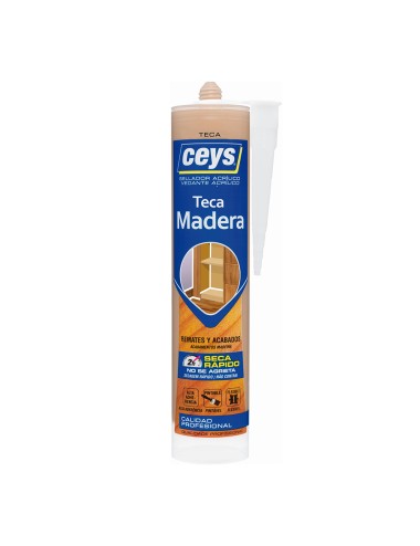 Sellador acrílico madera teca 300 ml