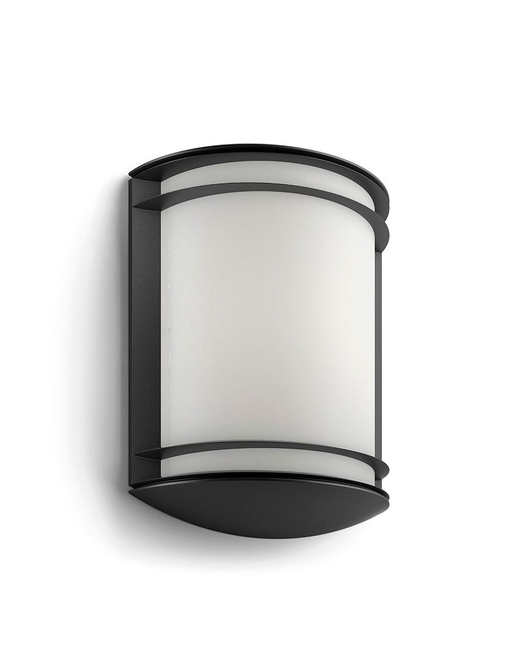 Aplique led modelo antelope 6 w 600 lm 4000 k negro 8,9 x 26,9 x 19,9 cm