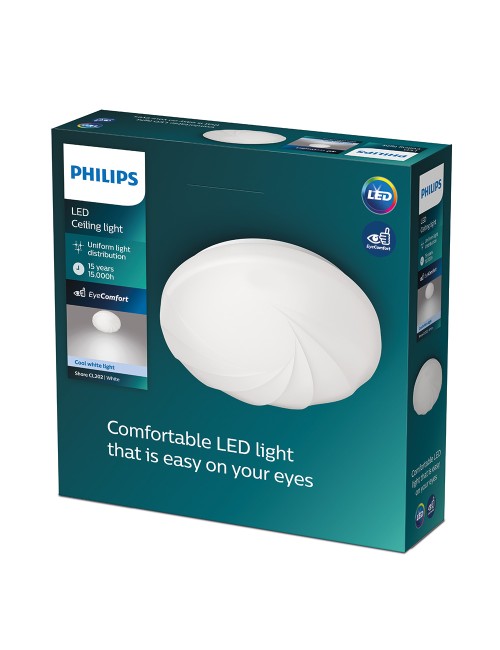 Plafón led circular shore 10 w 4000 k 1100 lm ø25 x 7,3 cm