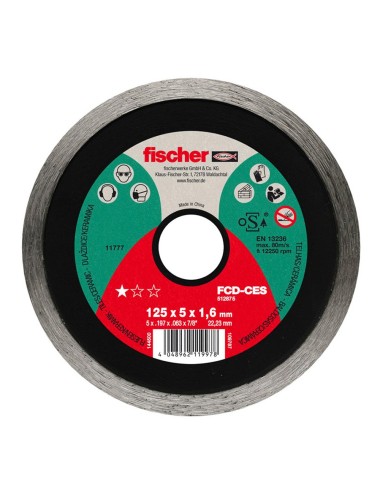 Disco diamantado para cerámica fcd-ses ø115 x 1,6 x 22,23 mm