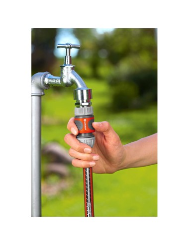 Conector rapido stop agua 3/4", blister