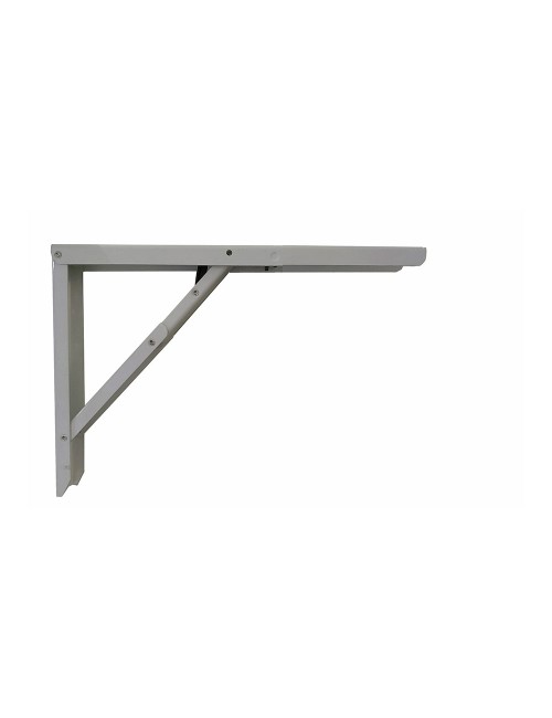 Escuadra de acero plegable abat-table plata 30 x 40 cm