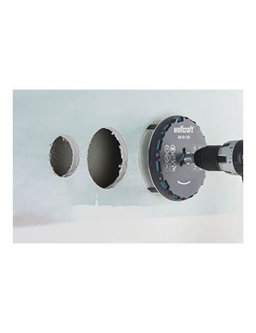 Sierra de corona ajustable ah 45-130 medidas: ø45 - 130 mm