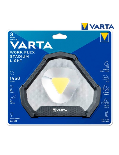 Linterna work flex stadium light varta