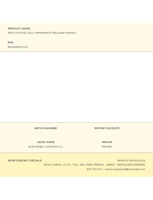 Colorante líquido superconcentrado emultin 50 ml azul firmamento