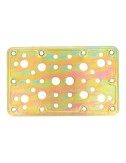 Placa 504-160x100mm acero bicromatado (s) 12127 amig