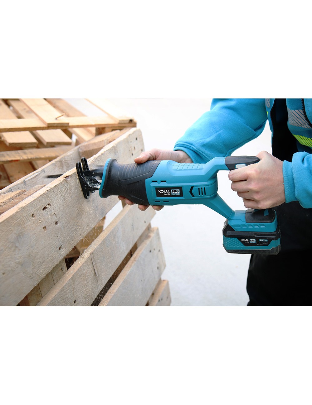 Sierra de sable 20 v (sin batería ni cargador) 8,5 x 44 x 15,5 cm