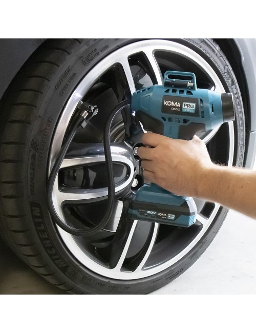 Compresor de aire 20 v (sin batería ni cargador) 7,5 x 17,5 x 22,5 cm