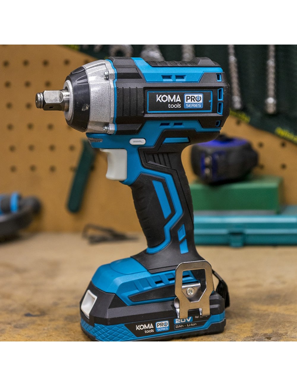 Llave de impacto 20 v brushless 280 nm (sin batería ni cargador)