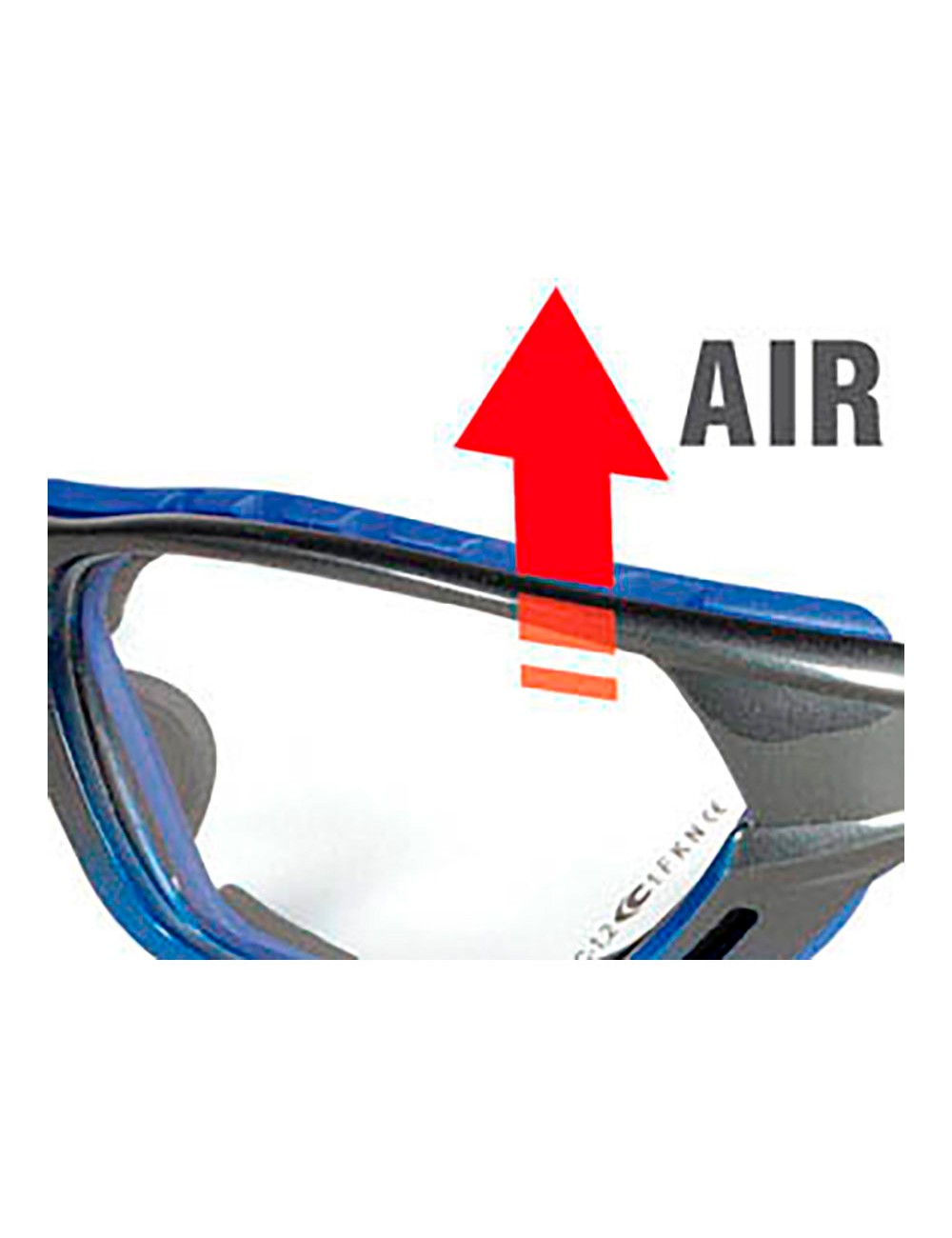 Gafas de protección combowall incoloras