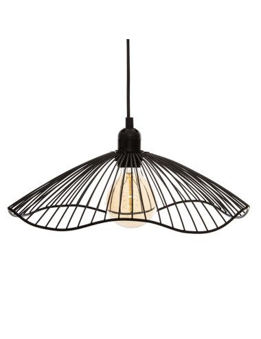 Lámpara de techo metalica coleccion "cháteau" e27 ø34 cm x 15,5 cm