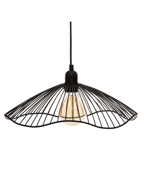 Lámpara de techo metalica coleccion "cháteau" e27 ø34 cm x 15,5 cm