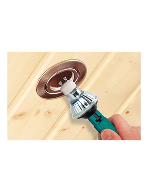 Ventosa para extraer bombillas dicroicas gu10 y mr16