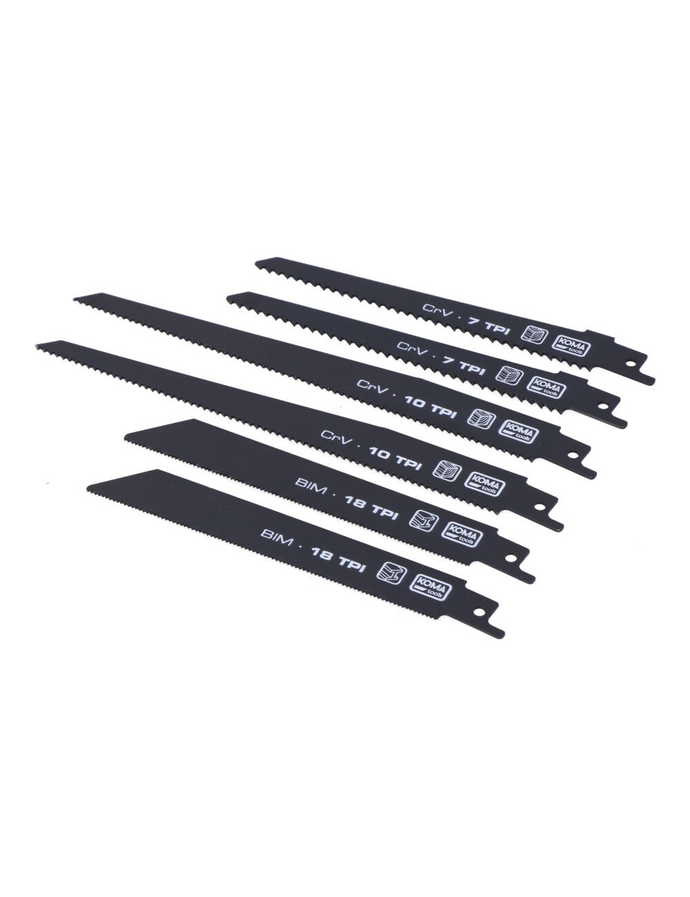 Kit 6 hojas de sierra de sable recambio para 08776