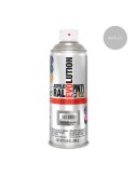 Pintura acrílica spray evolution metalizada 520 cc plata mt191