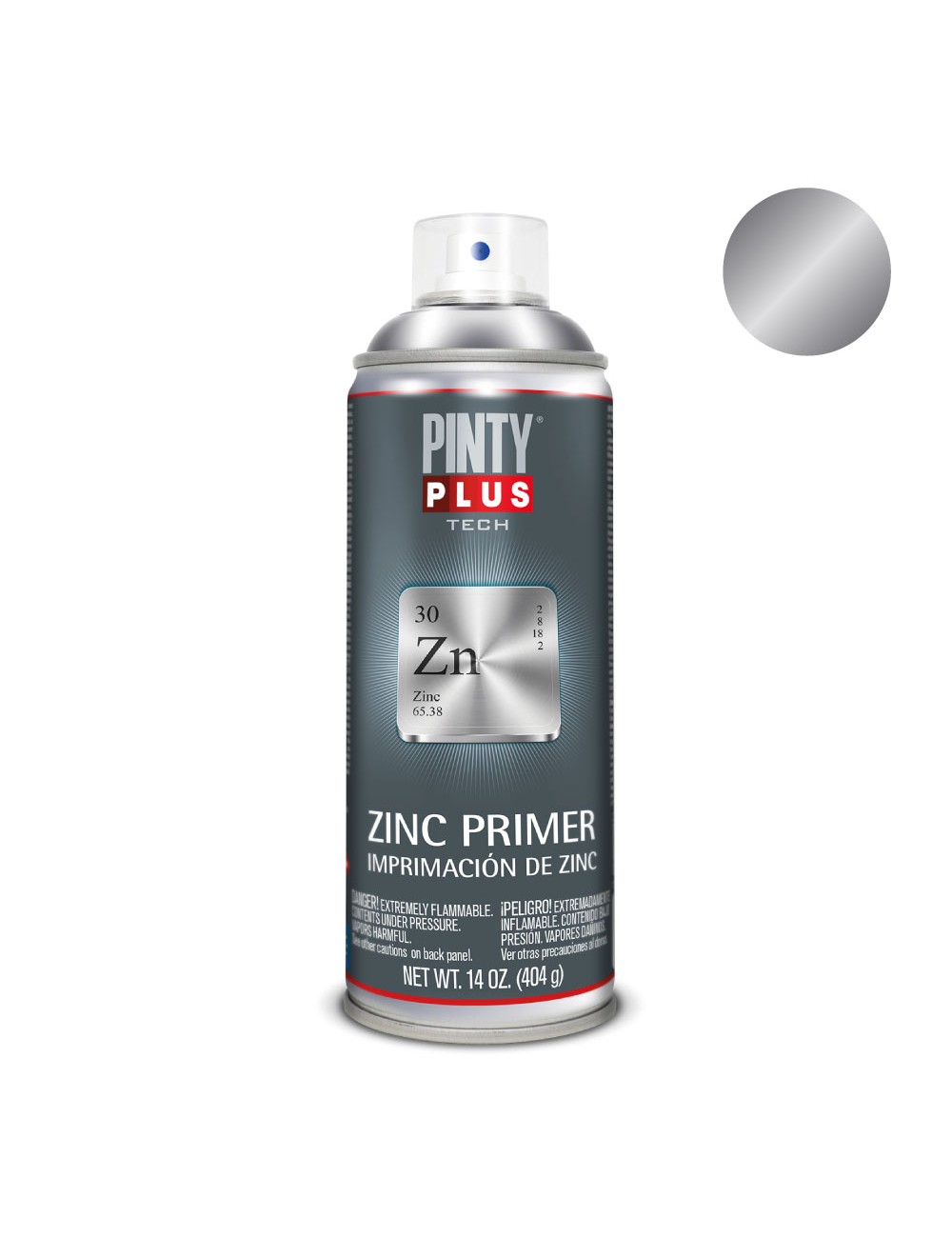 Spray imprimación de zinc galvánico 520cc z169 404 g