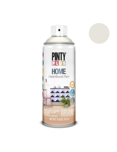 Pintura acrílica spray home water-based 520 cc white linen hm113