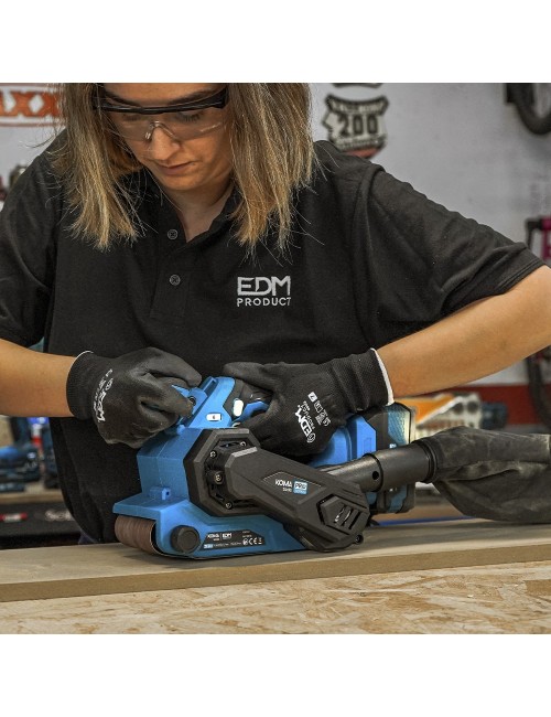 Lijadora de banda 20 v (sin batería ni cargador) 14 x 27,5 x 17 cm