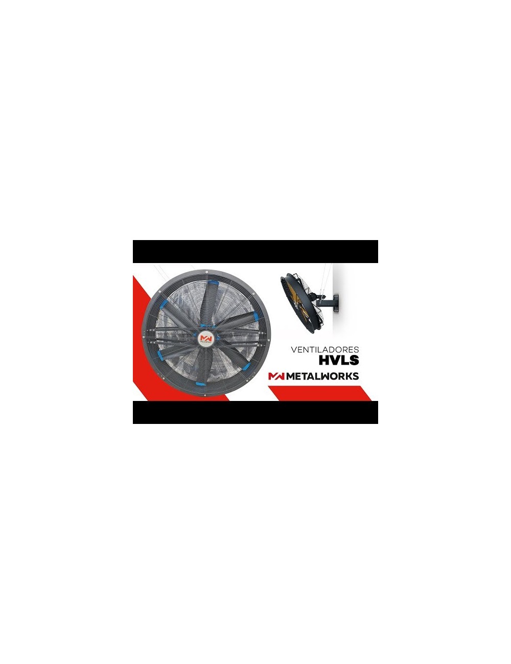 Ventilador industrial de tambor  MW VIT1500 - Ø 1500 mm
