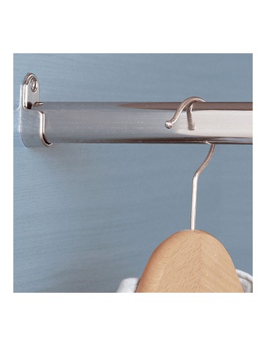 Barra armario ovalada cromada 100cm cintacor - storplanet