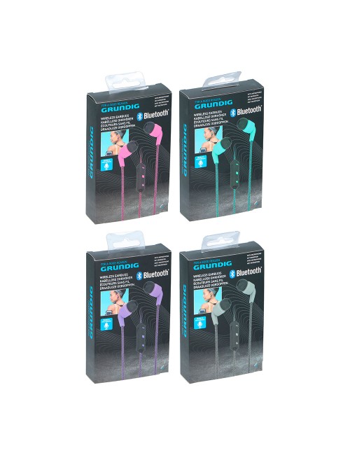 Auriculares deportivos bluetooth con micrófono grundig colores / modelos surtidos