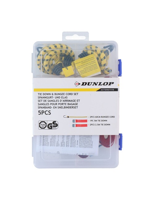 Set de pulpos para coches 5 piezas dunlop