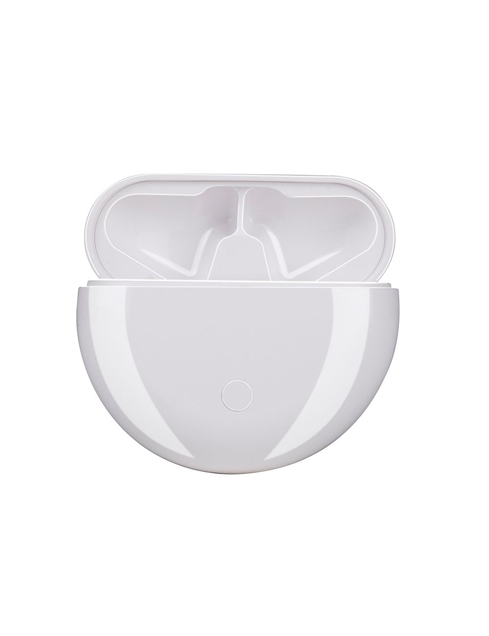 Auriculares earbuds bluetooth con estuche blanco