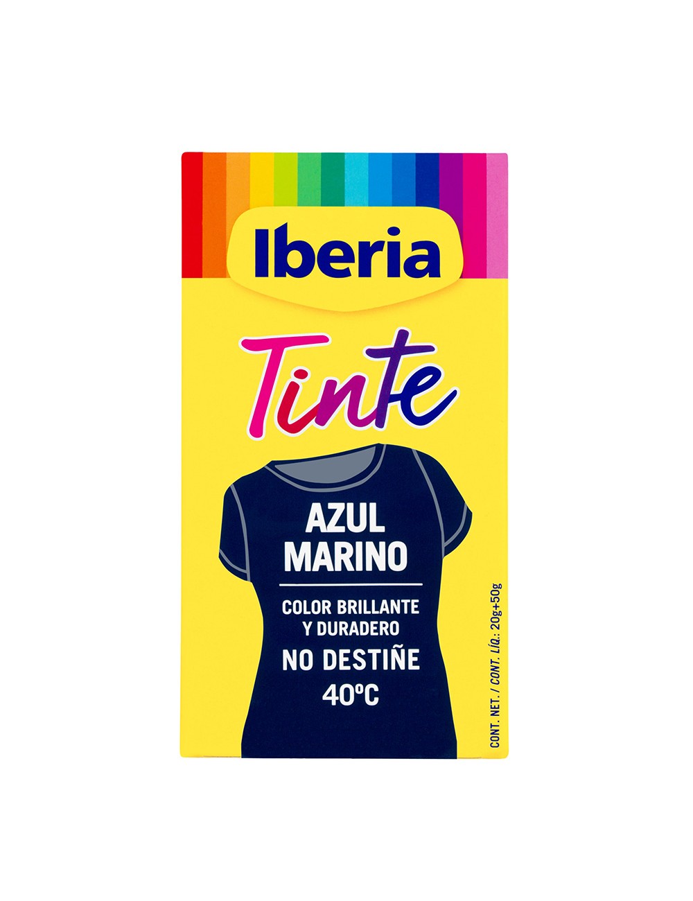 Tinte azul marino 40c