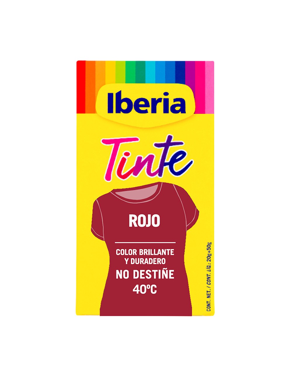 Tinte rojo 40c