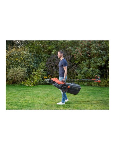 Cortacésped 1600w 38cm bemw471bh-qs black+decker