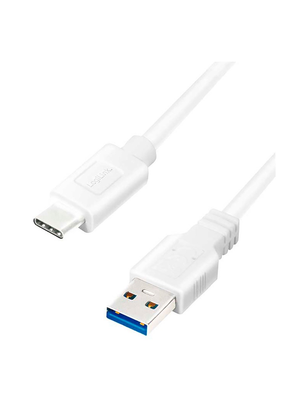 Cable usb-a a usb-c 1 m blanco