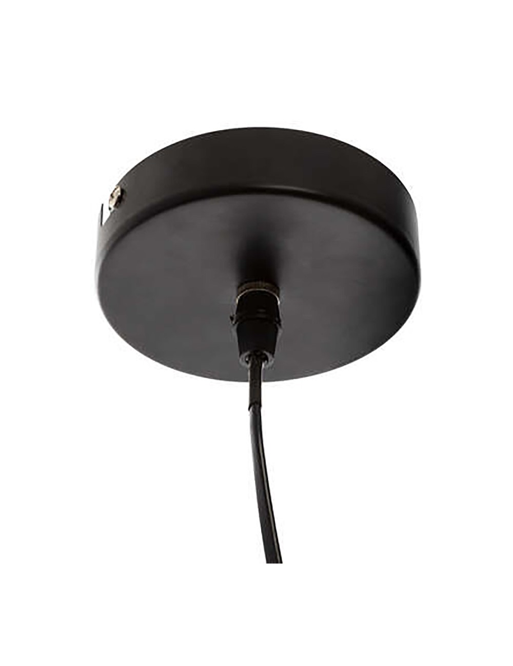 Lámpara de techo negra e14 ø15 x 19 cm bombilla no incluida